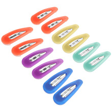 60St Haarclips Voor Metijzeren Snap Clips Vrolijke Kleurenmix