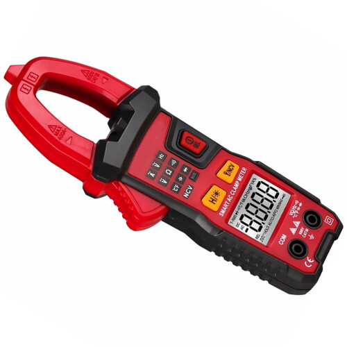 2Sets Compacte Digitale Klemstroommeter Rood Met Automatische Bereik