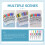48St Decoratie Multi Kleur Plastic Manicure Hulpmiddel 5