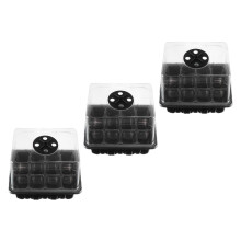 6St Tuinier Starter Box, Zwart, Duurzaam En Herbruikbaar Voor Planten