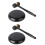 2Sets Zwarte Veiling Gavel Stevig En Duidelijk Geluid Compact 4
