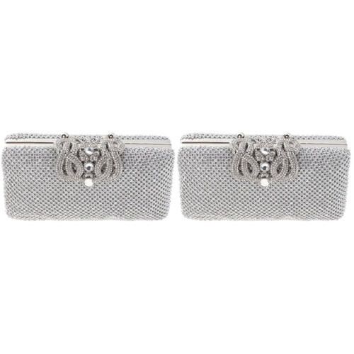 2St Dames Avondtas Met Ketting Formal Events 1