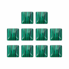 20St Groen Agaatsteen Vierkant Losse Kralen DIY Materialen