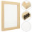 2St Lichtbruin Screen Frame Voor DIY Papier En Knutselen 9