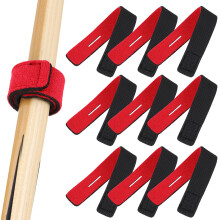 50St Rode Hengel Straps Voor Visuitrusting Met Rekbare Grip