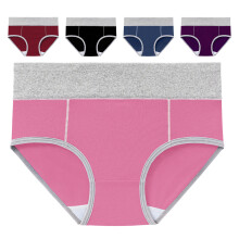 3Sets Katoenen Damesonderbroek Taille En Huidvriendelijk