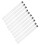 18St Lichtgewicht Transparante Incense Stick Containers 1