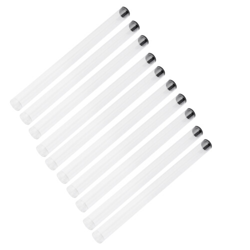 18St Lichtgewicht Transparante Incense Stick Containers