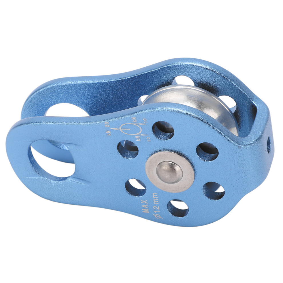 Aviation Aluminum Climbing Pulley 20Kn For Aloft Work And Rappelling 8441372659861