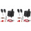 2X Remote Battery Disconnect ,Wireless Remote Control Battery Disconnect ,12V 200A Dual Remote 1