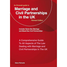 An Emerald Guide to Marriage and Civil Partnerships in the UK by Steve