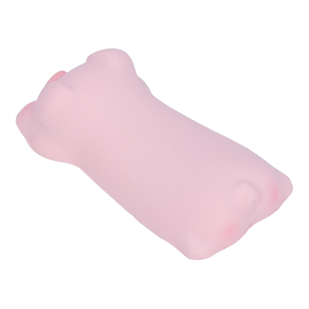 Cute Pig Ergonomic Wrist Rest Cushion For Mouse & Keyboard, Pu Material Pink 4001384411556