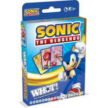 Waddingtons Number 1 Sonic The Hedgehog WHOT! Reisekartenspiel mit Knuckles, Tails, Shadow, Dr. Eggman