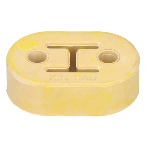 2-Hole Polyurethane Exhaust Muffler Hanger Universal Yellow