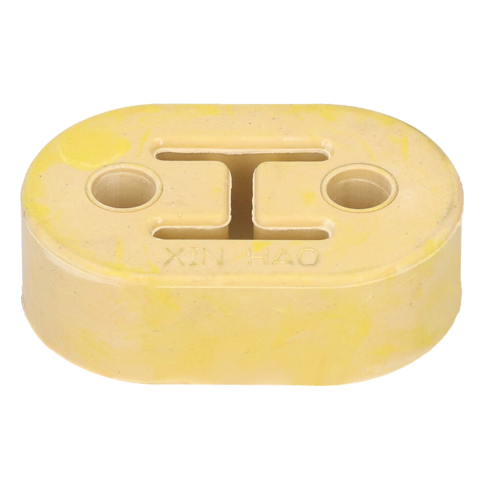 2-Hole Polyurethane Exhaust Muffler Hanger Universal Yellow 8411378733582