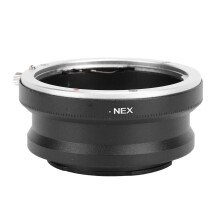 Adaptateur de monture d'objectif en aluminium, Ă mise au point manuelle, pour NEX E