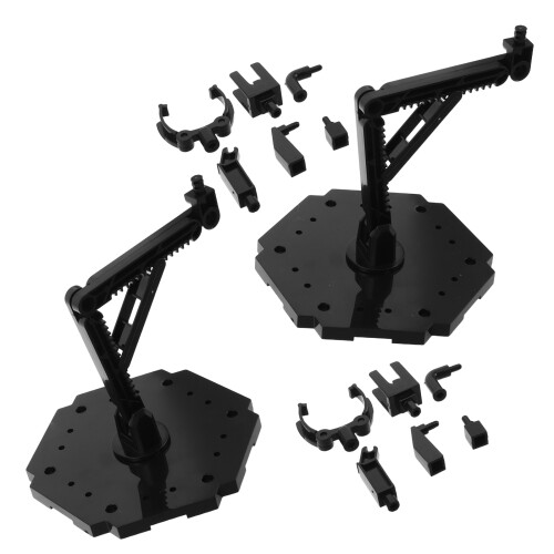 4Sets Schwarze Figurenhalter Mit Flexiblem Displaywinkel Für Modelle 1