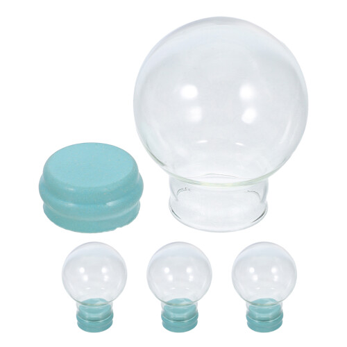 16Stk Schneekugel Hülle Klar DIY Set Mit Langlebigem