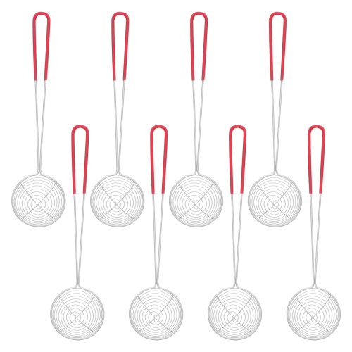 32Pcs Stainless Steel Filter Spoons Fine Mesh Skimmer Kitchen Tools 1