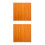 2Pcs Khaki Bamboo Scrolls Decorative Calligraphy Paper for Home Use 9