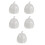 5Pièces Cocottes Céramique Blanches Repas Chaleureux 8