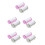 10Pcs Nail Art Stamper Replacement Oil Absorbing Sheets Plastic Paper 6