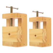 10Stk Mini Drehbarer Werkbank Schraubstock Holz Eisen Für Gravur Bunt