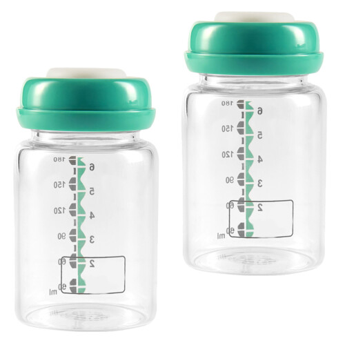 6Pièces Transparent Anti-Colique Large Bébé 1