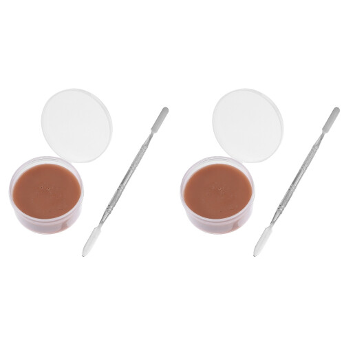 4Pièces Cire Peau Transparente Pour Cicatrices Et 1