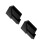 2Pièces Organisateur Café Bar Noir Compact Robuste Pour 5