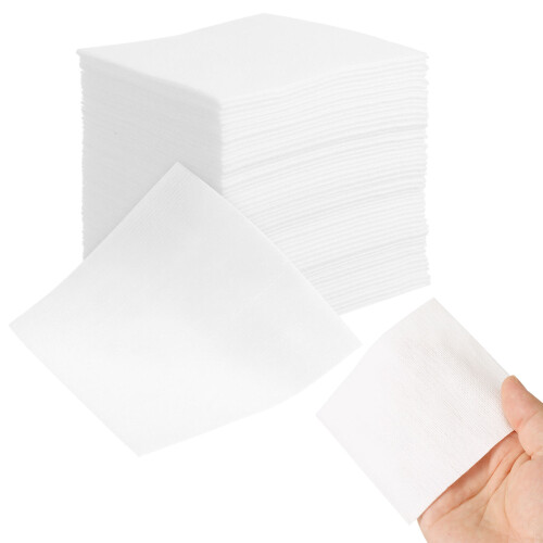 400Pièces Pads Non Tissés Blancs Absorbants Pour Blessures 2