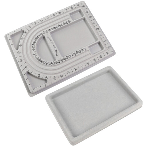 6Pièces Plateau De Création Clair Pour Perles Et Bracelets