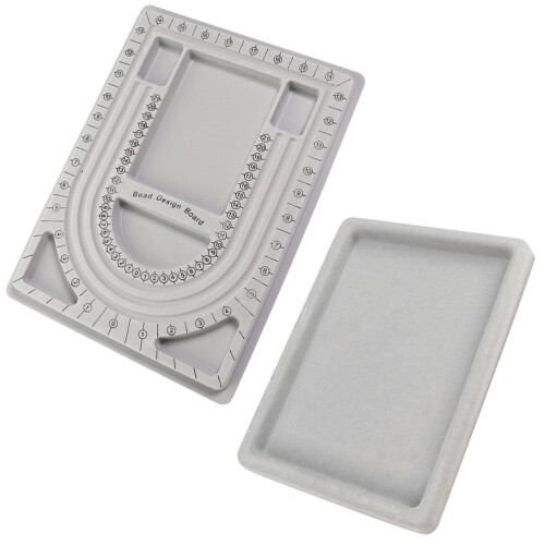 6Pièces Plateau De Création Clair Pour Perles Et Bracelets 2