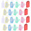 120Pièces Marqueurs Clés Multifonction Couleurs Assorties Portable 2