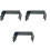 3Pièces Accessoires Arc Métal Noir Séparateur Corde Pour Arc Composé 3