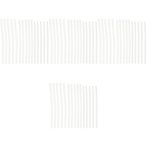60Pièces Ajusteurs Taille En Plastique Transparent Pour 2