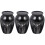 3Pièces Urnes Crémation Animaux Cendriers Métal Noir Compact Durable 4