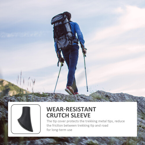 8Pièces Caches Pointe Professionnels En Silicone Pour Bâtons De 2