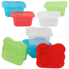 32Pièces Boîtes De Rangement Bébé Sécurisées Colorées