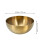 3Pcs Multi-Function Golden Stainless Steel Salad and Serving Bowls 2