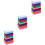 30Pièces Serviettes Douce Pour Nettoyage Couleur Mixte 3
