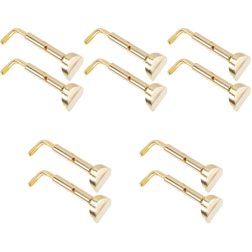 10Pièces Vis Chin Rest Violon En Laiton Support Stable Portable 1