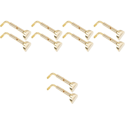 10Pièces Vis Chin Rest Violon En Laiton Support Stable Portable 2