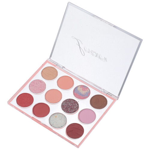3Pièces Ensemble Palette Ombres Pailletées Poudre Durable Usage 2