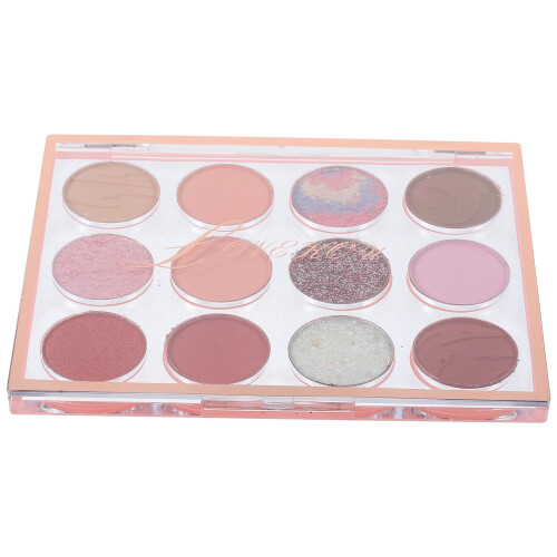 3Pièces Ensemble Palette Ombres Pailletées Poudre Durable Usage 1