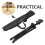 2Ensembles Support Tambour Plat Noir Durable Pour Entraînement 4