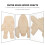 54St Beige Knutselchips Ruimte Thema DIY Decor Onbeschilderd 11