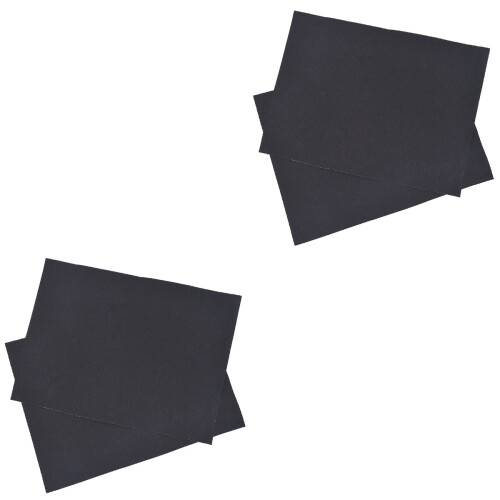 4St Zwarte Zelfklevende Display Pad Antislip Decoratief 2