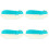 4St Kinder Shampoo Badmuts , Waterafstotend En Verstelbaar 4