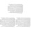 6Sets Plastic Mesh Sheets Wit Voor DIY Vlecht- En Breitas Projecten 2